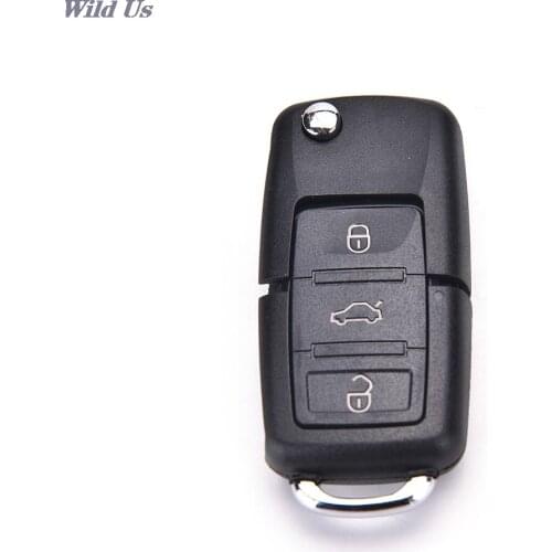 New 3 Button Folding Remote Key Folding Case for Golf Passat Bora