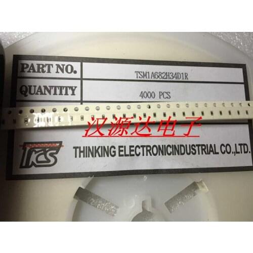 Original new 100% TSM1A682H34D1R SMD thermistor 0603 6.8K 2% 3435 (Inductor)