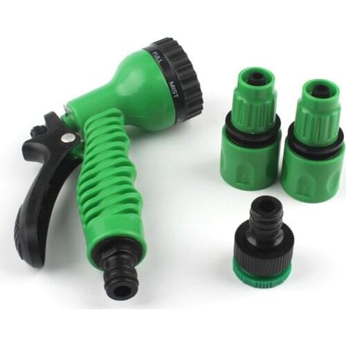 Adjustable Garden Water Gun Set Foam Gun Car Wash Pressure Washer Gun Car Cleaning Gun Water Spray Gun Garden Water Connectors