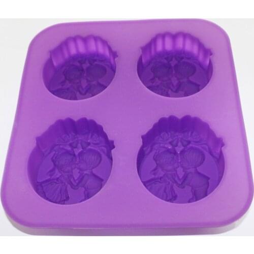 Kiss Angel Soap Mold Silicone Candle Making for Homemade Craft