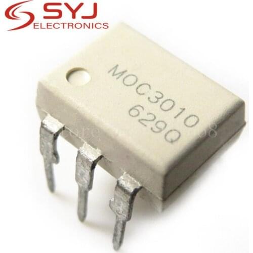 10pcs/lot MOC3010 MOC 3010 DIP-6 SMD-6