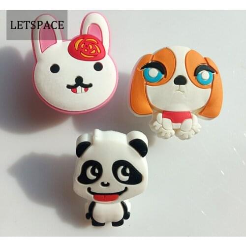 2 pcs Free Shipping Cartoon Resin Kitchen Cabinet Drawer White Handle fashion Dresser Children room Knob Cupboard Furniture Pull