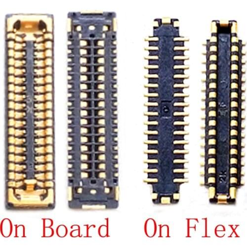 2Pcs LCD Display Screen Plug Flex FPC Connector For Huawei P20 Lite P20Lite Y9s Y9 Prime 2019 P Smart Z Honor 9C On Board 32pin