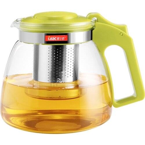 700ml Home Fashion Durable Glass Teapot Simple Heat-Resistant Clear tea kettle tea-pot Household Tea Pot Set S76