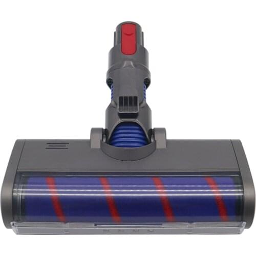 Absolute Fluffy Soft Roller Head Quick Release Electric Floor Head for DYSON V7 V8 V10 V11 Vacuum Cleaner Repair Parts