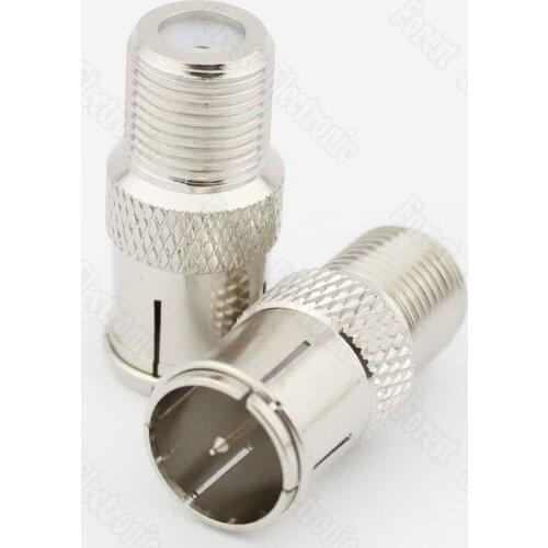 F Head Cable TV Connector Imperial Set-top Box Connector Quick - insert Adapter Filaments Fast Line