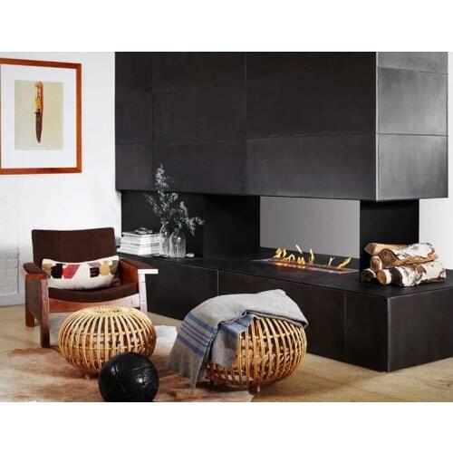 Inno-Fire 18 inch wifi real fire intelligent smart bio ethanol fireplace stainless steel burner