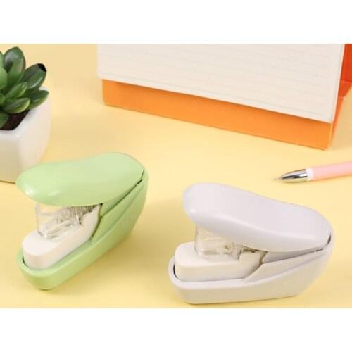 No Nails Stapling Machine Mini Cute Book Stapler No Staples required Stapleless Stapler Paper Stapling Stapler C26