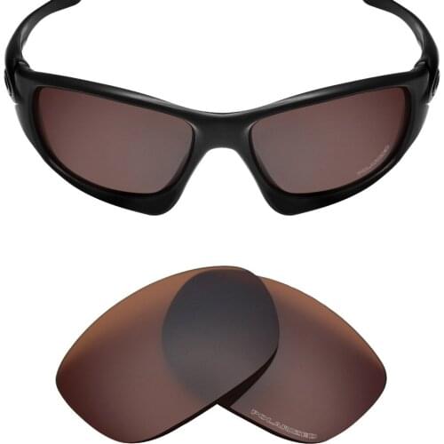 Mryok+ POLARIZED Resist SeaWater Replacement Lenses for-Oakley Ten Sunglasses Bronze Brown