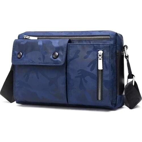 10 inch Camouflage Oxford Mens Bag Waterproof Casual Men Bags Male Cross Body Shoulder Office Bags For Men High Quality 4 Colors