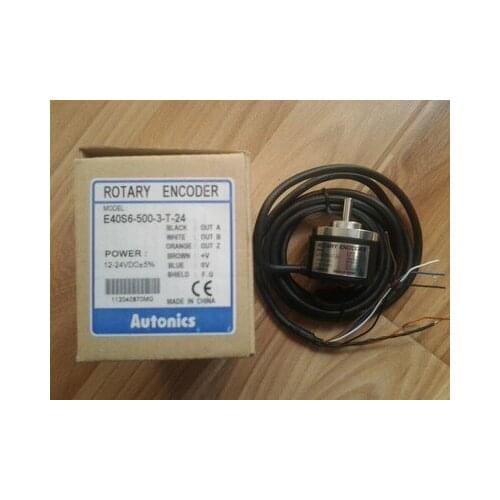 New E40S6-500-3-T-24 Rotary Encoder Outer Diameter 500P/R ABZ