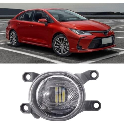 Car Front Bumper Fog Light Front Bumper Light for Toyota Corolla Levin 2019-2020 81220-02100 81210-02200
