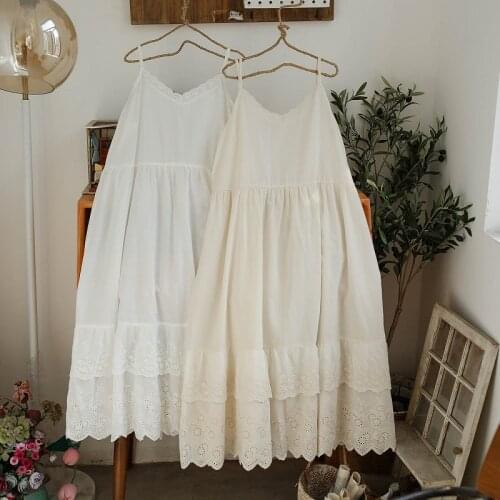 Strap cotton lace sexy floral dresses for women casual long woman summer dress elegant clothes 2021 sundress