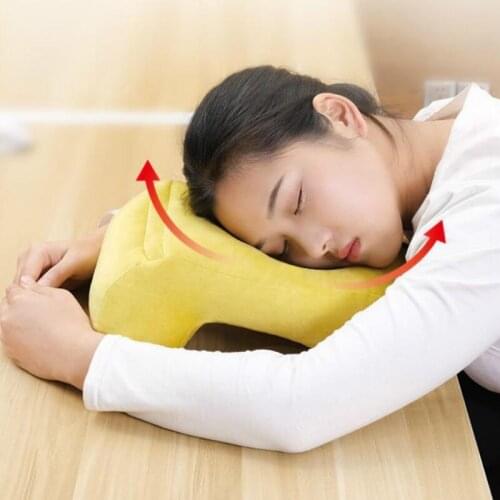 Student Nap Pillow Lying Sleeping Pillow Children Cute Small Pillow Office Nap Artifact Lunch Break Adult Cushion Pillow F8105