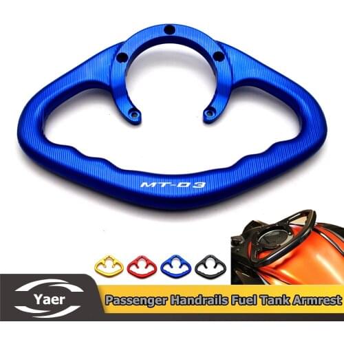 For YAMAHA MT-03 MT03 MT 03 2015 2016 2017 2018 15 16 17 18 CNC Motorcycle Passenger Handle Gas Fuel Tank Armrest Handgrips