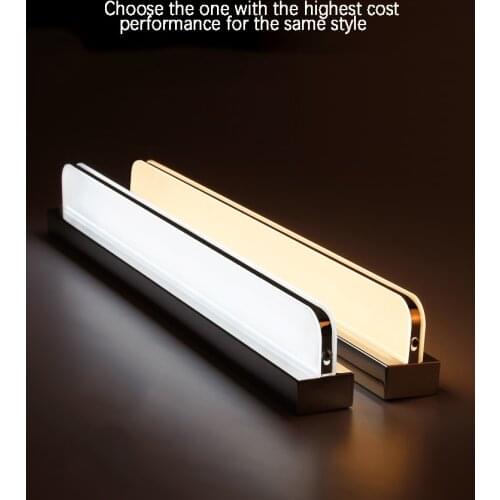 Led mirror front lamp bathroom toilet dressing mirror lamp mirror wall lamp Nordic modern simple mirror cabinet lamp