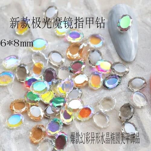 10pcs/lot Japan Korea 3D Nail Art Parts Kawaii Crystal Accessories Glitter Rhinestone Decorations Charm Material Supplies