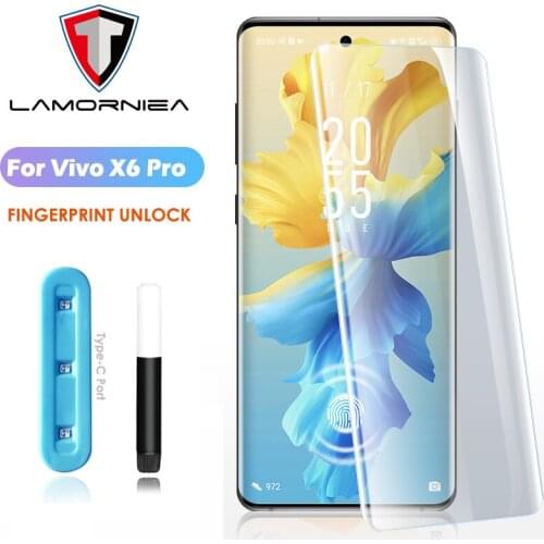 Nano Liquid UV Glue Tempered Glass For VIVO NEX 3 3S NEX3 S Full Coverage UV Screen Protector For VIVO X6 Pro X5 Pro X6Pro X5Pro