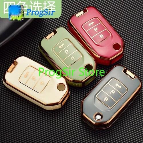 TPU Protective Case For Honda 3 Button Key