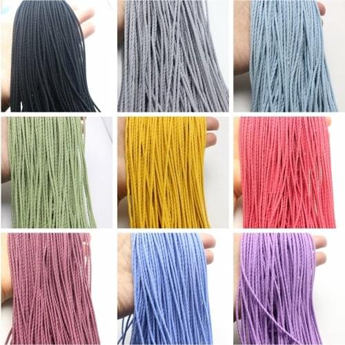 11 Yards Twisted Elastic Cord Stretch Thread String 2.5mm For Sewing Craft