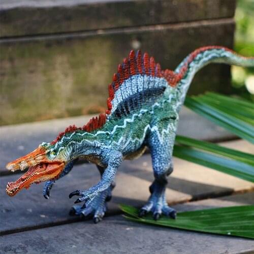 33cm Simulation Spinosaurus Jurassic World Park Dinosaur Action Figure Toy Animal Model Toys For Kids Birthday Christmas Gifts