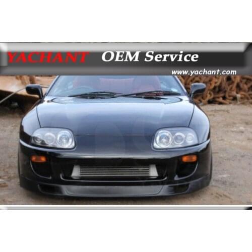 Car-Styling FRP Fiber Glass Front Lip Splitter Fit For 1993-1998 Supra MK4 GRD Gracer Style RMM Style MVP Style Front Bumper Lip
