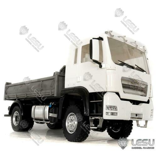 1/14 LESU MAN TGS Metal 4*4 Chassis Dumper Truck B Model Light Sound Motor ESC TH16799-SMT2