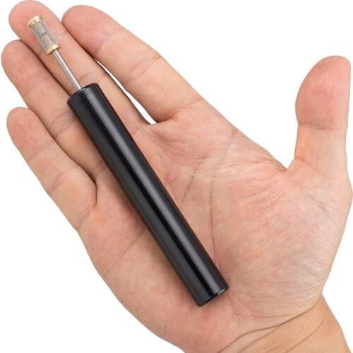 DIY Brass Head Leather Craft Edge Treatment Roller Pen Oil Painting Accessories Tool Leather Edge Processing Aluminum Dye Tool