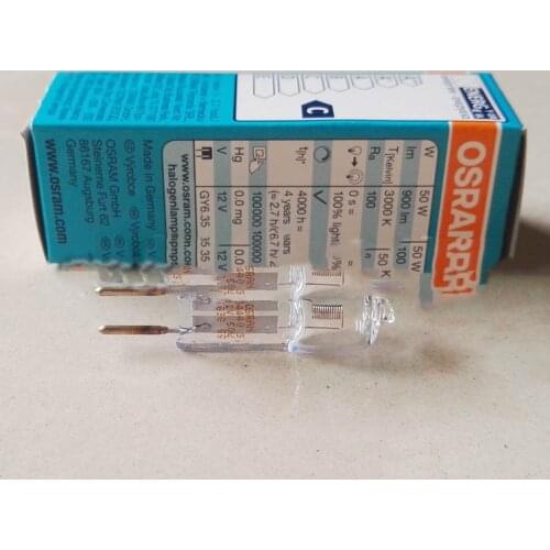 For 2pcs,OSRAM 12V50W 64440S Lamp,64440 S 12V 50W GY6.35 Tungsten Halogen Lamp