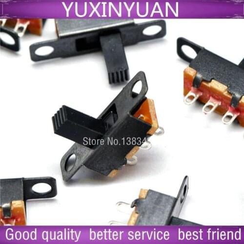 SS12F15VG6 horizontal type/toggle switch lever handle 3 feet 2 file handle is 6 mm high 10pcs/lot AliExpress