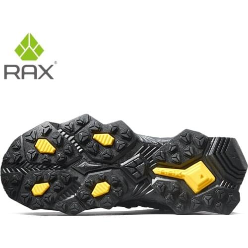 RAX Running Shoes Men Women Outdoor Sports Footwear Lightweight Breathable Sneakers Air Mesh Upper Non-slip Natural Rubber Outso