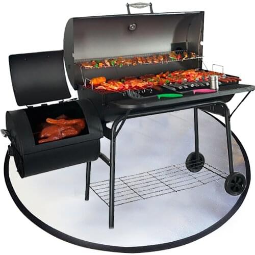 24/28/30/36 inch Round BBQ Grill Mat Barbecue Outdoor Fire Pit Mat NonSlip Cooking Plate Fireproof Heat Resistance Picnic Tool