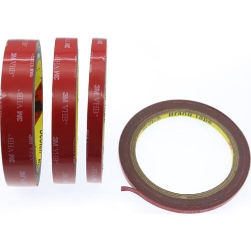 5/10/15/20mm3M No Trace Paste Double-Sided Adhesive Mobile Phone Stickers LCD Screen Monitor Car Screen Repair Parts 1pcs