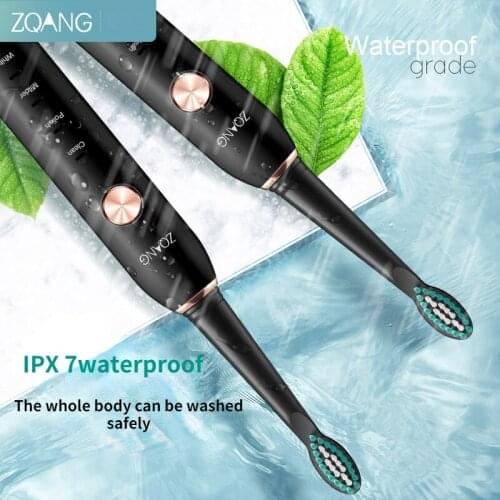 New Home Smart Electric Toothbrush USB Direct Charge Sonic DuPont Soft Hair Rechargeable Toothbrush Five Gears Black Green Pink