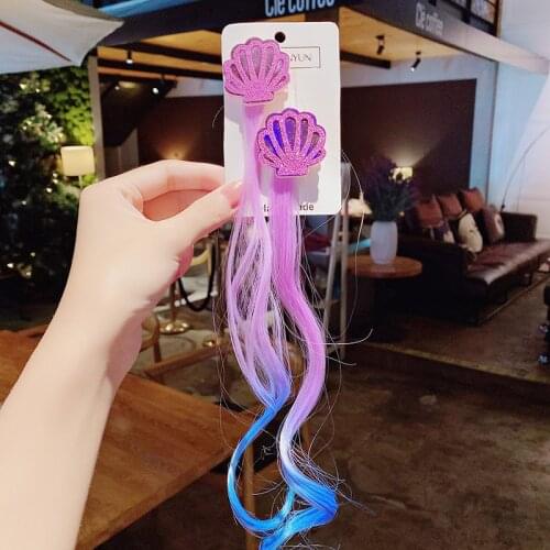 2020 New Colorful Ponytail Sequin Bow Braid Hairpins Sweet Hair Ornament Clips Hairpins Fashion Hair Accessories