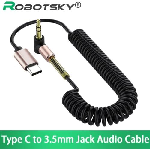 USB Type C to 3.5mm Jack Earphone Converter USB Type-C 3.5 AUX Headphone Adapter For Samsung Huawei Xiaomi USB C Audio Cable