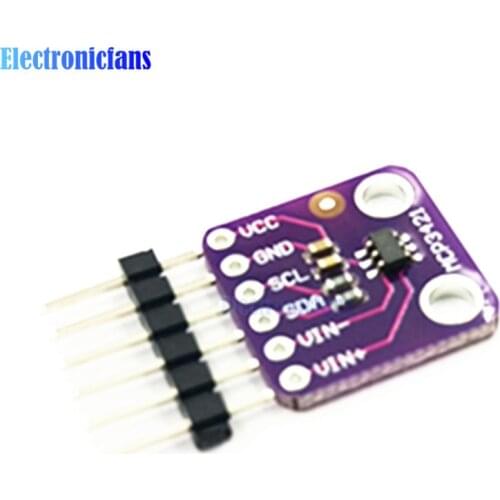 Delta-sigma ADC Evaluation Module Board MCP3421 I2C SOT23-6 For PICkit Serial Analyzer
