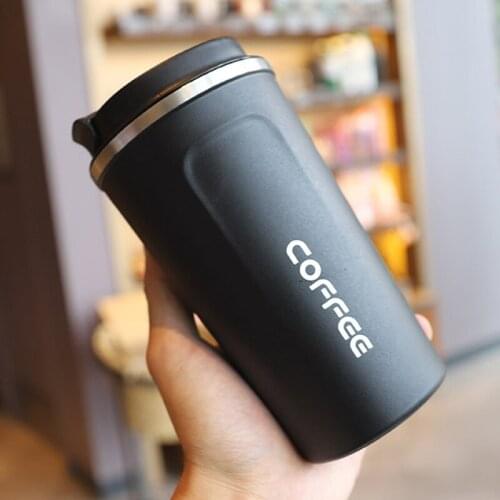 510Ml Thermos Flask Coffee Mug Stainless Steel Hot And Cold Water Cup Coffee Mug Travel Thermo Cup Thermosmug For Gifts tumbler