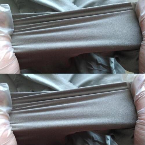 Silver fiber fabric with radiation protection maternity cloth cell phone signal blocking material