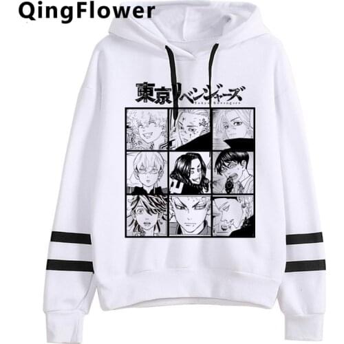 Japanese Anime Tokyo Revengers Valhalla Chifuyu Matsuno Graphic Hoodies Men Unisex Y2K Harajuku Manga Sweatshirt 90s Hoody Male