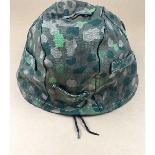 WWII GERMAN ARMY DOT 44 CAMO M35 HELMET COVER High Quality Field Equipment WW2 Reproduction