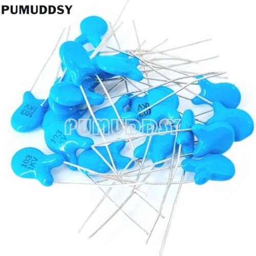 20pcs 1KV 2KV 3KV High Voltage Ceramic Capacitor 5PF 30PF 47PF 56PF 100PF 220PF 1NF 2.2NF 3.3NF 4.7NF 10NF 100NF 471 222 223 103