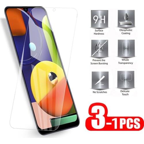 Screen glass 1-3 Pcs Film For Samsung Galaxy A50S A30S A20S A10S Screen protector For samsung a 50 30 20 10s screen Glass Film