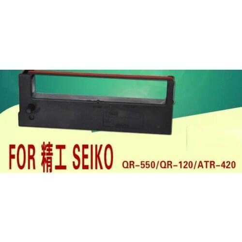 3X Time Recorder Ribbon For SEIKO QR-550/QR-120/ATR420 NIPO CD-9810/NTR180 Time Clock Black/Red
