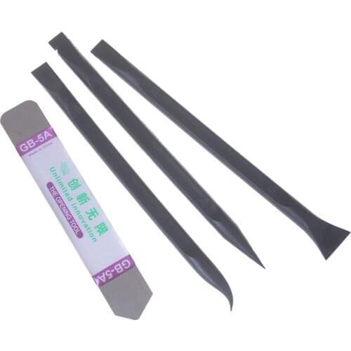 4Pcs High Quality Disassemble Crowbar and Metal Steel Pry Bar Phone Demo Opening Hand Tool Sets Mobile Phone Repair Tools Kit