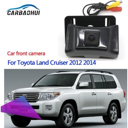 Car Front view camera Parking Camera For Toyota land cruiser prado 150 2012 2014 CCD Waterproof night Car Reverse Camera