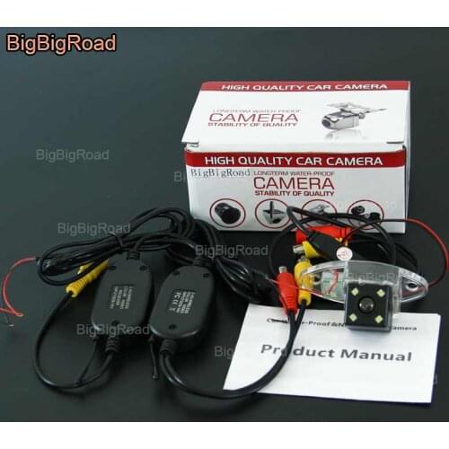 BigBigRoad For GMC Acadia 2007--2014 / Buick Enclave 2008 --2016 Wireless Camera Car Rear View Reversing Camera Night Vision