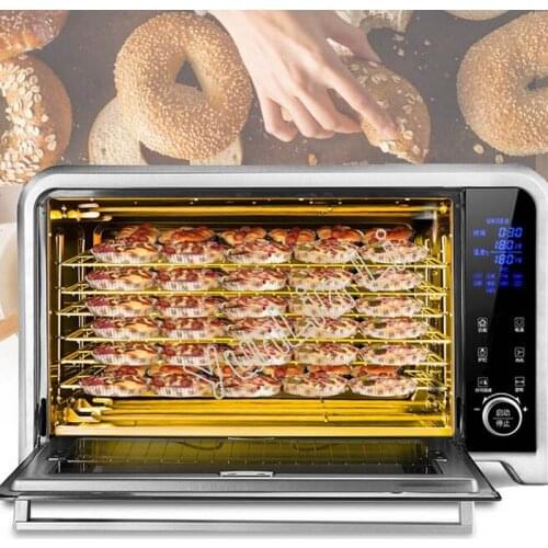 75L Large Capacity Eletric Oven Home Baking Fully Automatic Computerized Pizza Maker Electric Toaster E7002