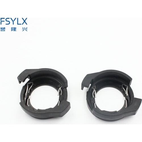 FSYLX H7 HID Xenon LED Bulb Holder Adapter clip for VW MAGOTAN Passat b6 H7 LED headlight adapter H7 clip retainer For Alfa KUGA