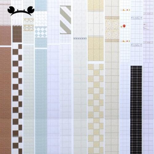 New 10pcs 1:87 scale Architectual building Model making sand table material wall paper 14*29.7cm